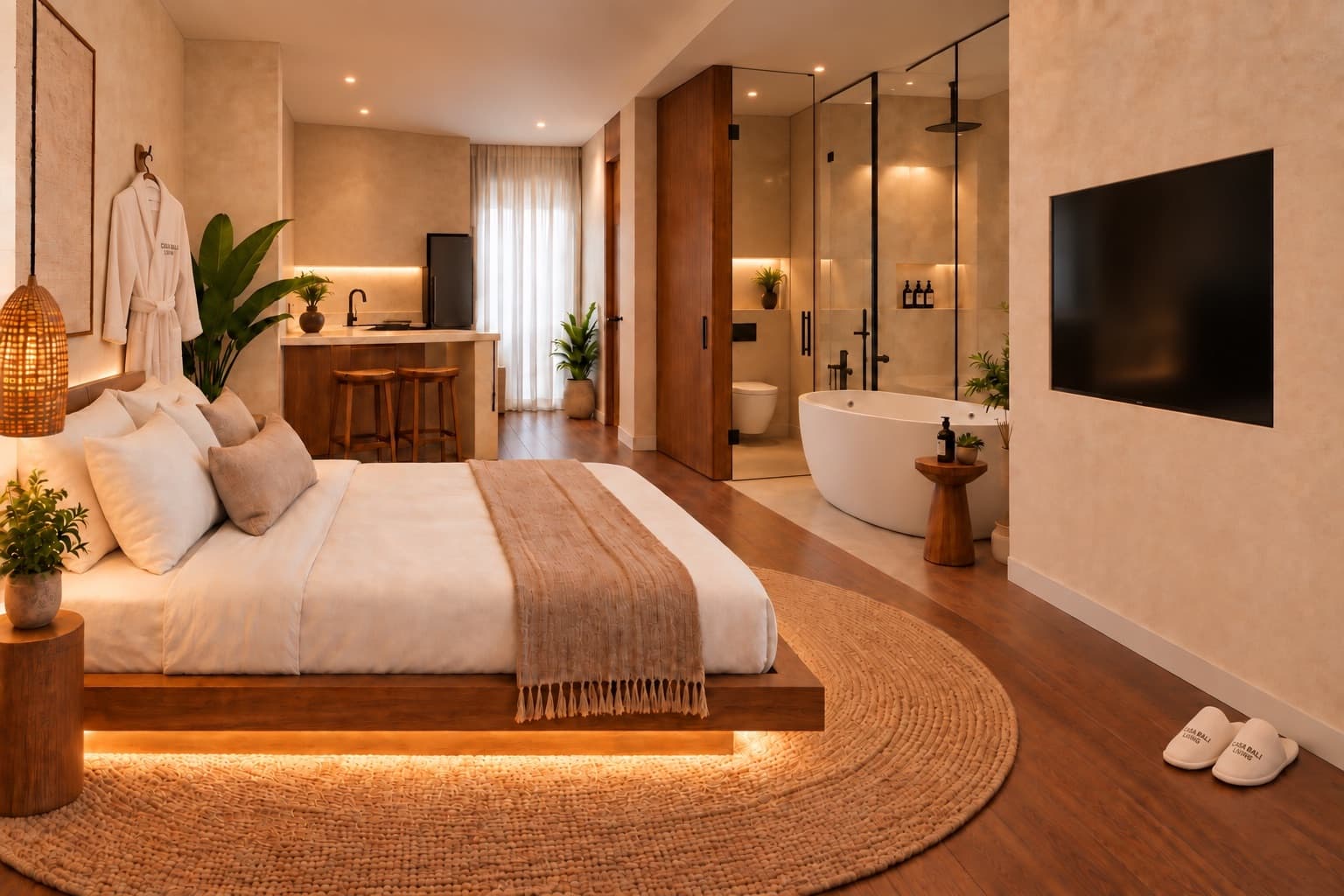 Bali studio interior
